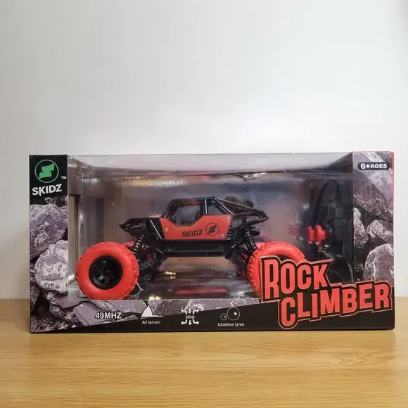 Skidz RC Rock Climber 1:24 Scale Radio Control Truck 49Mhz New - Picture 2 of 7